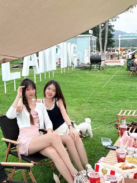 ⛺️今天是露营吸氧日趁着五一...